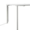 Herman Miller Oe1 Rectangular valkoinen toimistopöytä.