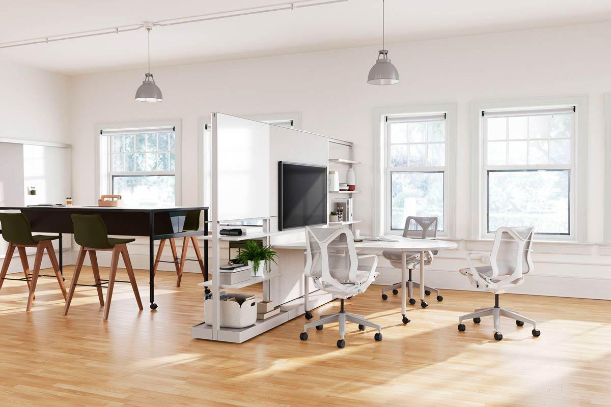 Herman Miller, ergonomiset työtuolit ja toimistokalusteet. 