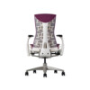Herman Miller Embody valkoinen runko titaani jalusta