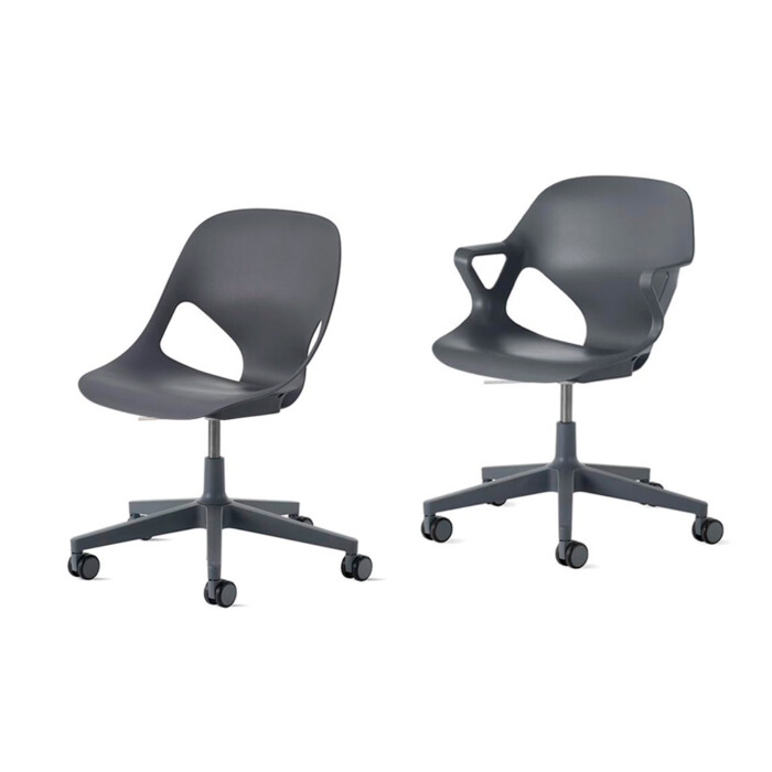 Herman Miller Zeph työtuoli, Carbon väritys.