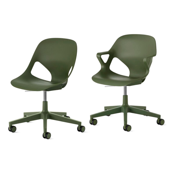 Herman Miller Zeph, Olive, työ- ja neuvottelutuolit.